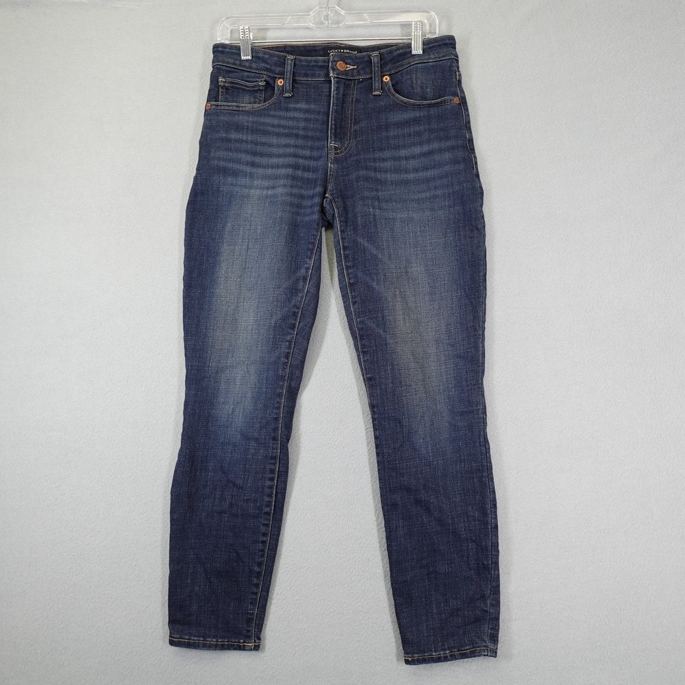 Lucky Brand Jeans Women 10/30 Blue Low Rise Skinny Lolita Denim Casual Stretch